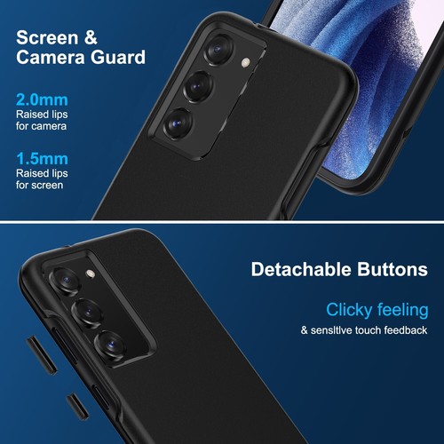 Funda protectora de poliuretano termoplástico Symmetry para Samsung Galaxy S23 Plus negra - Imagen 5 de 7