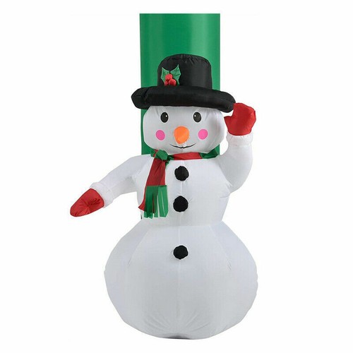 Weihnachtsmann Aufblasbarer Deko Tor 240cm Schneemann Außen Nikolaus Santa 2022 - Bild 3 von 8