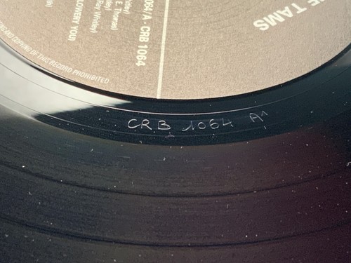 O5-58 THE TAMS Atlanta Soul Connection - 1983 - CRB 1064 - Picture 7 of 10