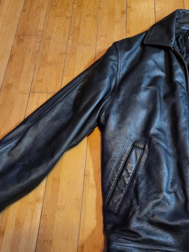 Wilsons Leather M.Julian Vintage Lederjacke Med Thinsulate gesteppt gefüttert 2K - Bild 4 von 13