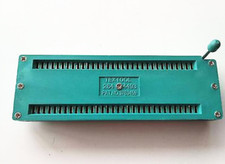 New 1pc 64Pin 64 Pin 2.54mm IC Test Universal ZIF Socket