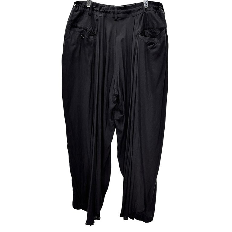 パンツ Yohji Yamamoto Wide Black Crow Pants パンツ Yohji Yamamoto Wide Black Crow Pants WOOL GABARDINE