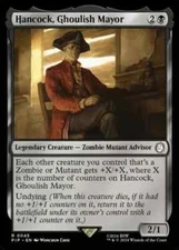 Hancock, Ghoulish Mayor - 45 - NM - Universes Beyond: Fallout - MTG