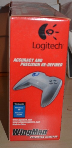 Logitech WingMan precision gamepad gameport vintage PC new - Picture 4 of 6