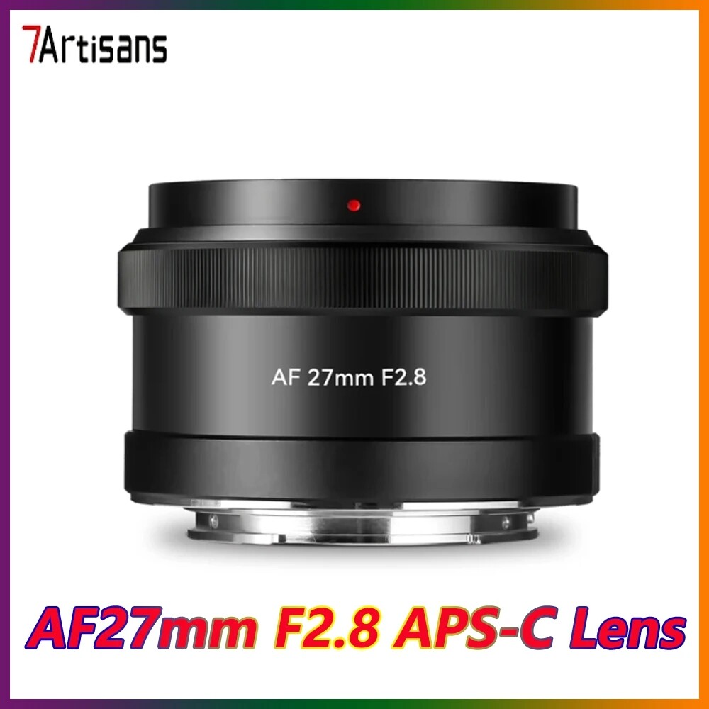 7artisans AF 27mm F2.8 APS-C Auto Focus STM Prime Lens For Sony E-Mount Camera