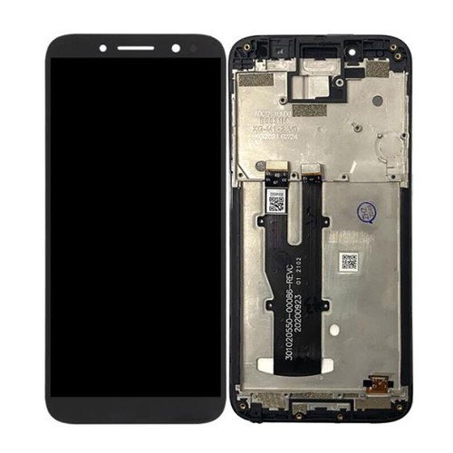 OEM 5.45" LCD Display+Touch Screen Digitizer W/Frame For Nokia C1 Plus TA-1312 - Picture 3 of 3