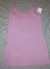 Women's Beautifully Soft Ribbed Night Gown - Stars Above Purple Size L