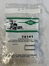 1 Ea ~ NTE74141 ~ IC TTL BCD to Decimal Decoder Driver ~ Replaces ECG74141