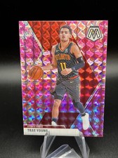 Trae Young 2019-20 Mosaic PINK CAMO Prizm #182 Atlanta Hawks