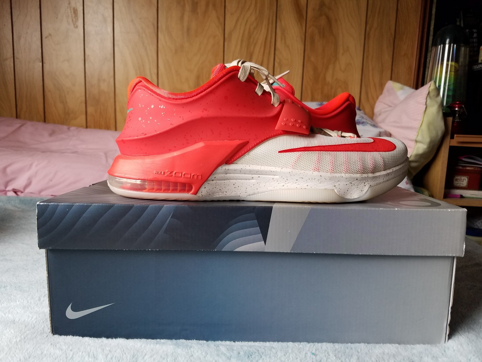Nike kd 7 vii natale natale zabaione taglia 12 kevin durant Nike kd 7 vii natale natale zabaione taglia 12 kevin durant