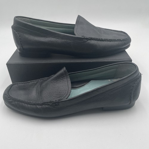 Scarpe Rockport Adiprene mocassini uomo 9,5 in morbida pelle nera penny - Foto 7 di 14