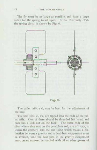 THE TOWER CLOCK & HOW TO MAKE IT 1903 book on University of Chicago clock, New! - Imagen 3 de 4