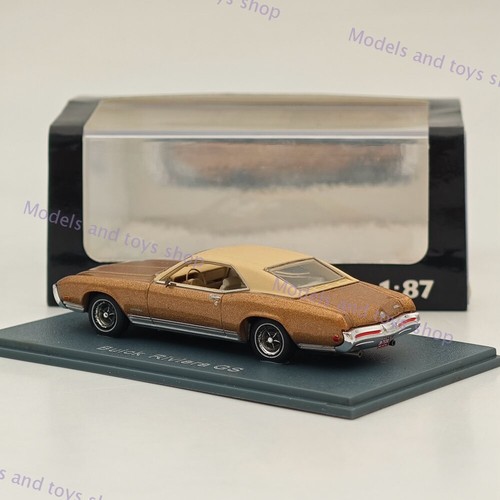 NEO SCALE MODELS 1/87 Buick Riviera GS Gold Resin Car Limited Collection - Picture 3 of 6