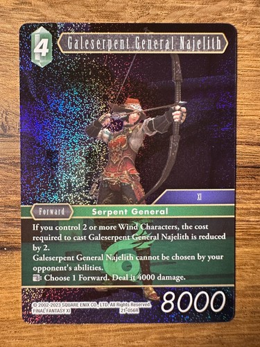 Final Fantasy TCG Trading Cards Opus 21 XXI - Beyond Destiny *FOIL* Singles - Bild 51 von 111