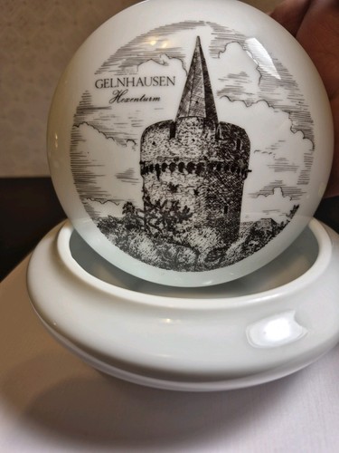 PORZELLAN BAVARIA KPM Germany Handarbeit Co/Bowl/Vintage The (Witches' Tower) - Picture 10 of 15