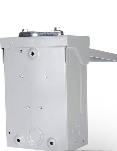 W0204ML1060U Contenitore per interruttore esterno 60 Ampere, Grigio - Foto 3 di 3
