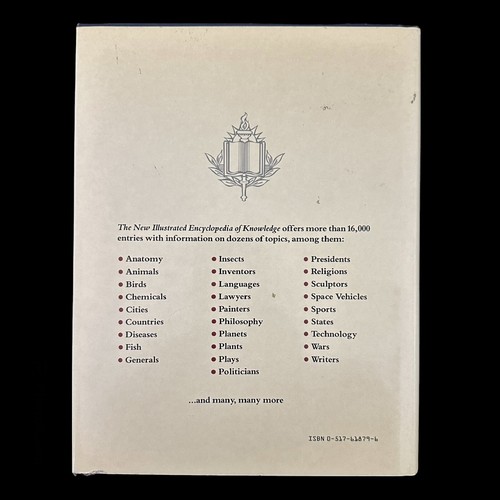 THE NEW ILLUSTRATED ENCYCLOPEDIA OF KNOWLEDGE Revised Edition 1986 Hardcover DJ - Picture 2 of 12