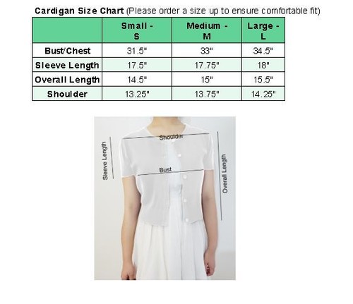 Cropped Short Fitted Soft Knit Sleeve Button Crew Neck Vintage Cardigan Sweater - Picture 14 of 35