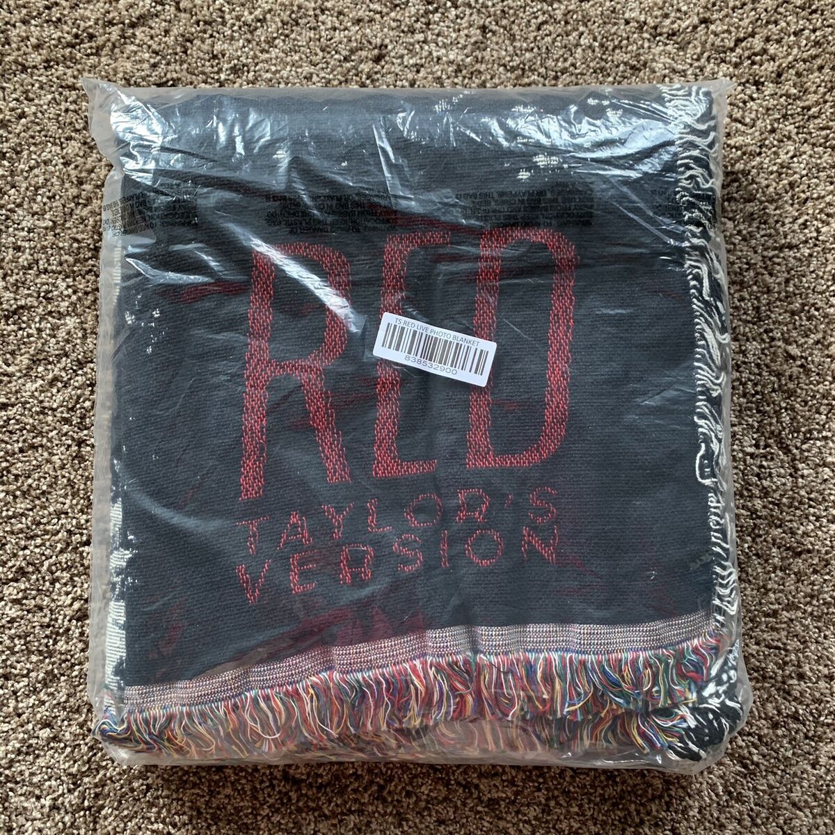 Taylor Swift Red Version Live Photo Blanket We Are Never