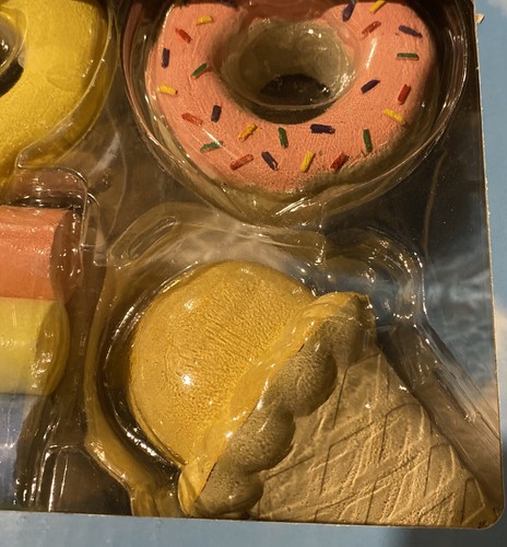 Gehwegkreide in verschiedenen Farben 11 Stück Donuts Eisform - Bild 3 von 3