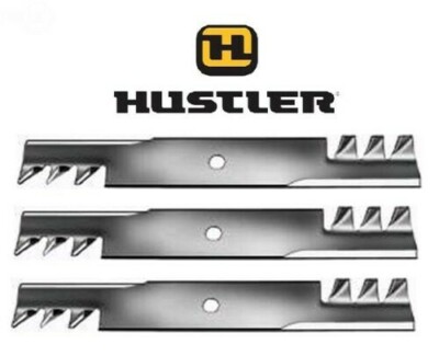 3 USA MADE Lawn Mower Mulching Blades fit Hustler 60'' Fastrak 