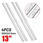 4Pcs 13-1/2'' HSS Planer Blade Wood Planer Blades Set For Metabo DH330 DH316