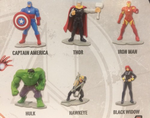 Marvel Avengers Ovetto Personaggi Sorpresa Capitan America Thor IronMan Hulk 1pz - Foto 3 di 4