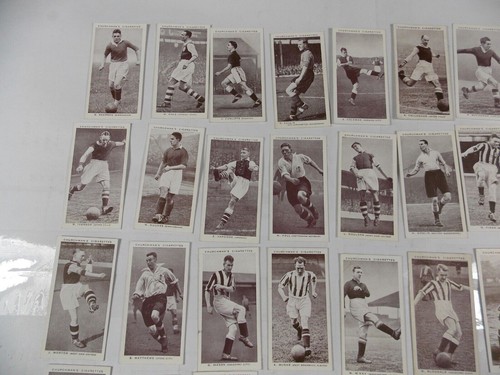 Churchman Cigarette Card Association Futbolistas 1938 1ª Serie Juego Completo 50 - Imagen 2 de 11