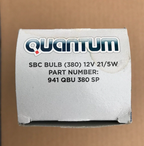 Bombilla Quantum SBC (380) 12v 21/5w - 941 QBU 380 SP **x3 suministrada** - Imagen 4 de 5