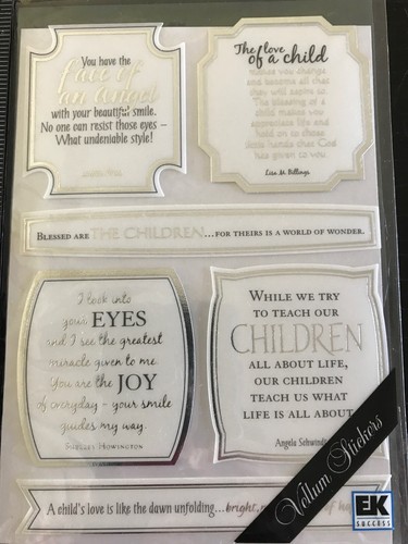 Ezsuccess~The White Stickers~Children~Vellum - Picture 2 of 2