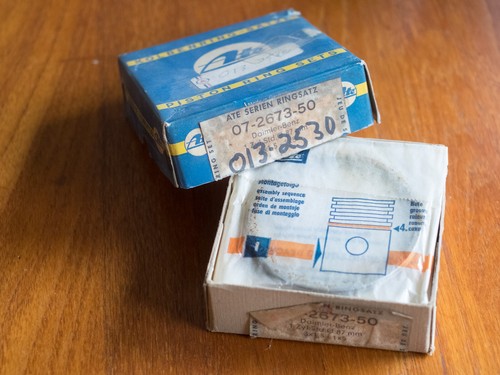 Mercedes ATE Piston Ring Set 87mm 1.5 x 3, 5mm x 1  - 4 Piston/4 Ring - Bild 2 von 4