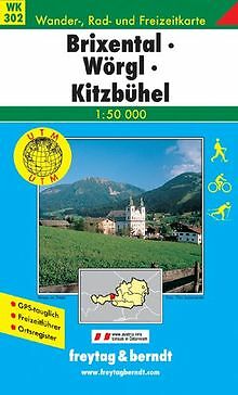 Freytag Berndt Wanderkarten, Brixental, Wörgl, Kitzbühel... | Buch | Zustand gut