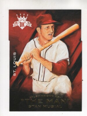 Stan Musial 2015 Diamond Kings Also Known As ''The Man'' #15