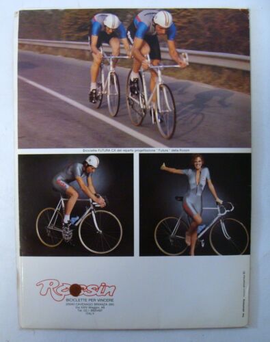 ~ Vintage 80's ROSSIN Road Bike Brochure w/ Individual Full Color Photos ~ - Picture 8 of 8