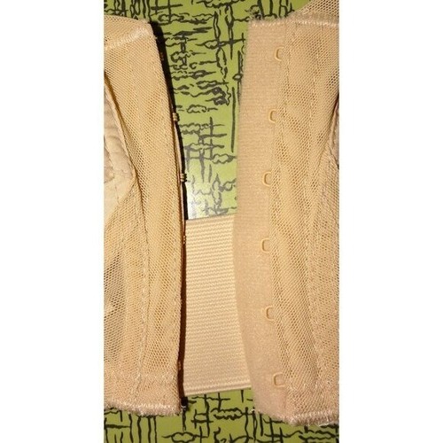 Vintage Ivory Exquisite Form Bullet Bra 44 C front closure - Picture 6 of 8