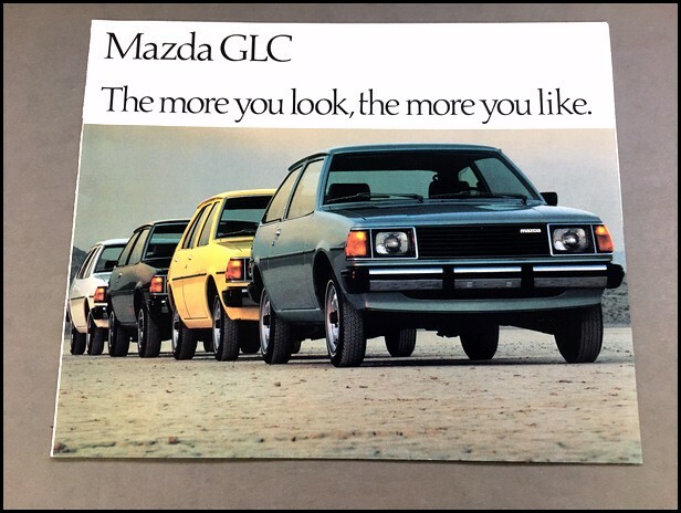 1980 Mazda GLC 12-page Original Car Sales Brochure Catalog | eBay