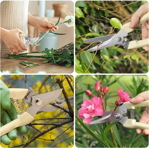 Premium garden shears, pruning scissors for plants, sharp steel - Picture 5 of 9