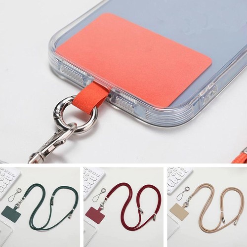 With Patch Phone Strap Lanyard Adjustable Mobile Phone Straps Outdoor