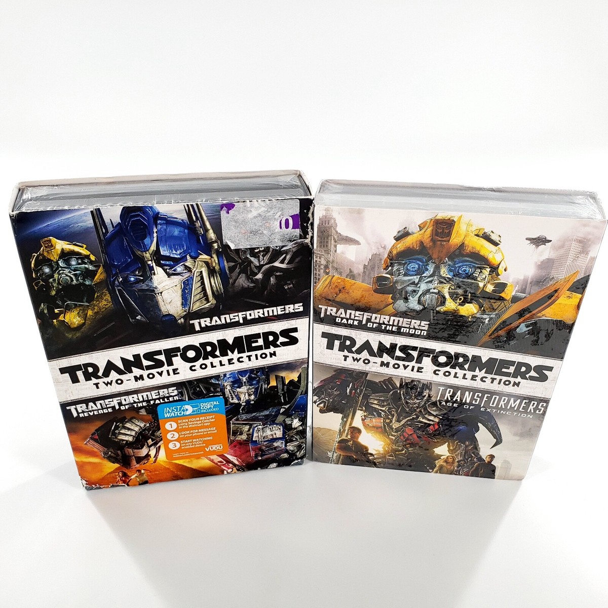 Transformers Two-Movie Collection Lot Of 2 Packs (DVD) Brand