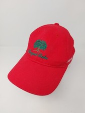 Royal Oaks Junior Golf Youth Strap back Hat Red Cap