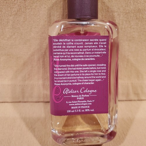 Atelier Cologne Absolu (PURE) 'Rose Anonyme' Spray 3.3 oz NEW - Picture 3 of 3