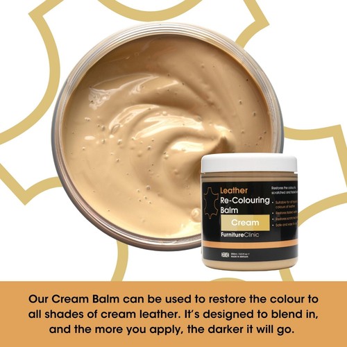 Leather Colour Restorer Balm - Recolour Leather Sofas Furniture Car Seats - Picture 14 of 42