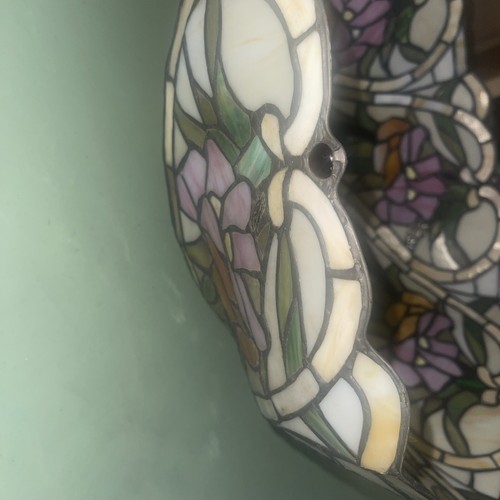 Vintage Tiffany Style lamp Swirl shade Big 19” inch Rare 3D - Picture 3 of 10