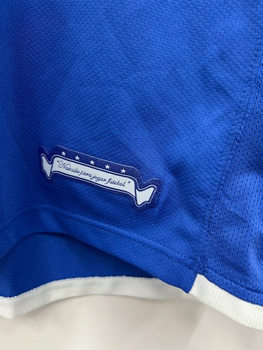 Brazil 2006 Away Blue Football Shirt Soccer Jersey Size Boys 8/10 Years - Picture 5 of 9