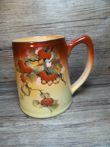 vintage R & S coffee mug with cherry blossom and cherries design on front Z11 - 第 1/5 張圖片