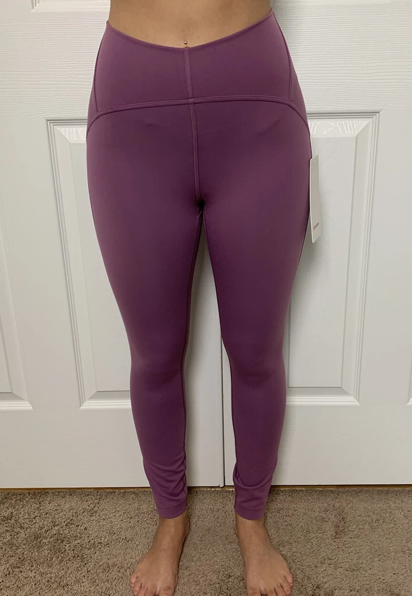 NAPIYONG Midius Full Length Leggings in Plum 