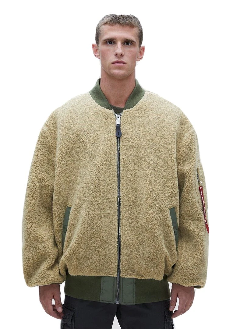 Sherpa flight jacket discount