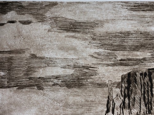 Vintage Lithographie Radierung Landschaft Limitierte Kunst Signiert Wiedemann - Bild 11 von 21