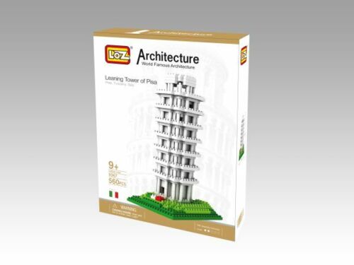 Loz Architecture Diamond Block, Tower Of Pisa 9367 560 Pcs - Picture 2 of 3