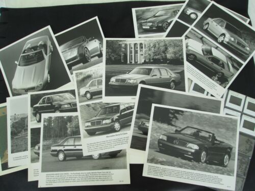 1995 Mercedes Benz Press Kit Brochure SL500 S430 SLK Concept C36 AMG S600 - Picture 3 of 6